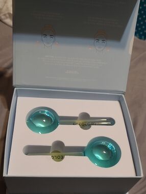 Aceology Turquoise Cooling Eye Spoons - Set of 2